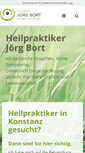 Mobile Screenshot of joerg-bort.de