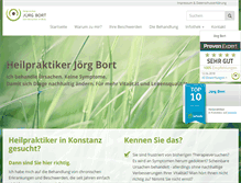 Tablet Screenshot of joerg-bort.de